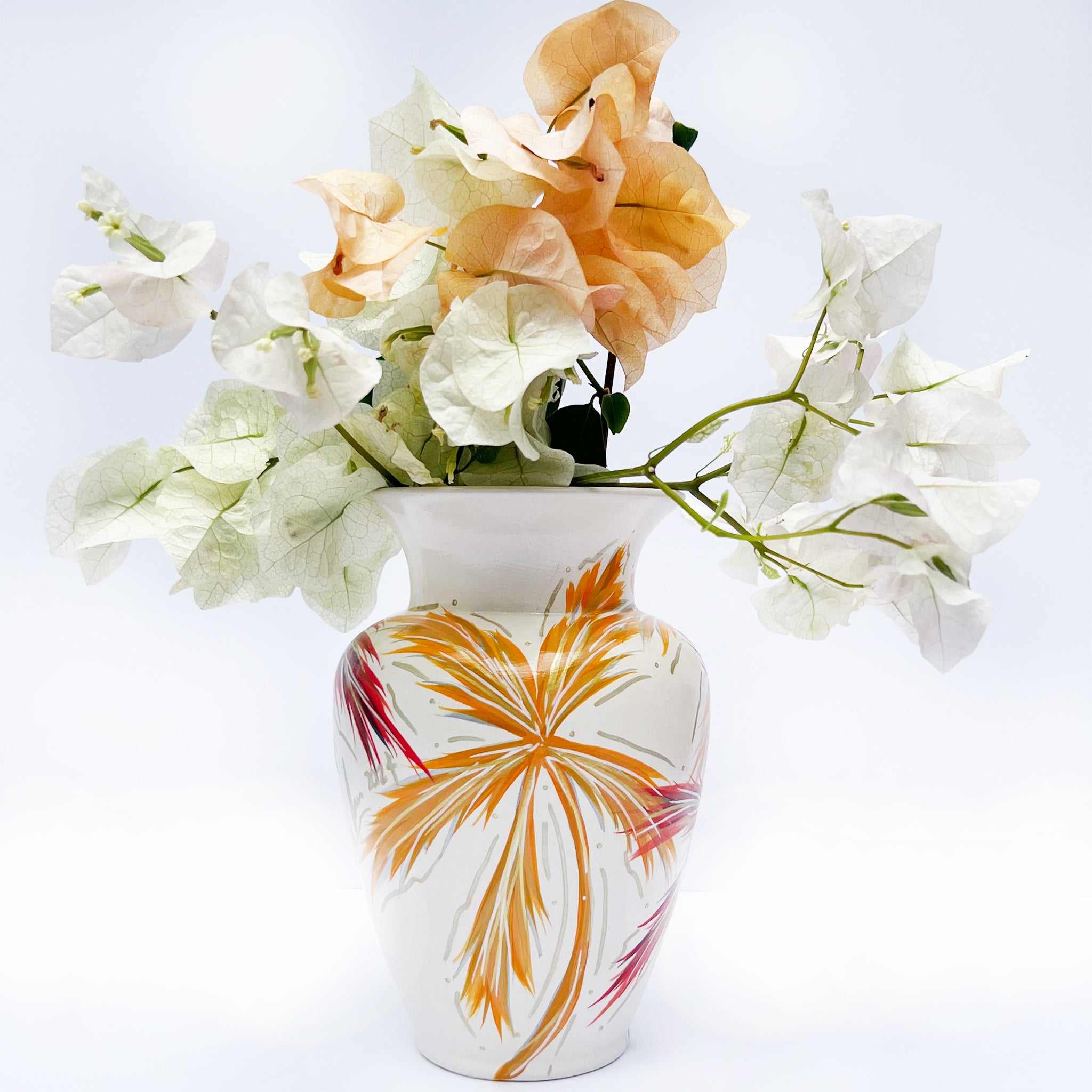 SUNSET PALMS MEDIUM FLOWER VASE