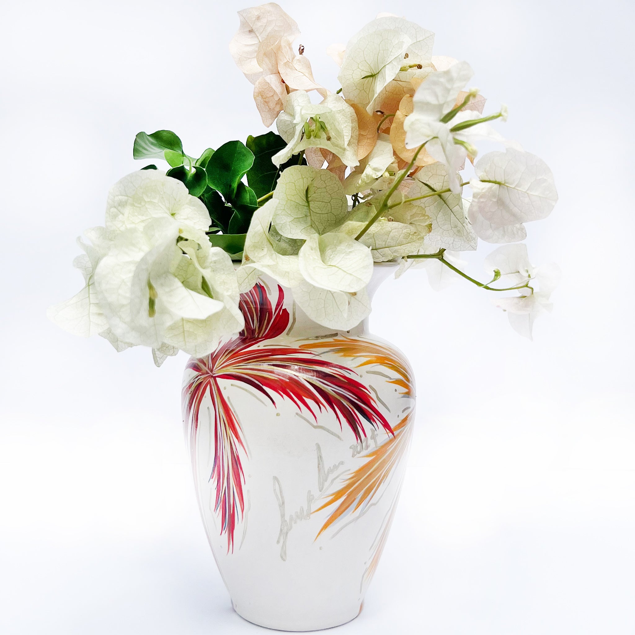 SUNSET PALMS MEDIUM FLOWER VASE