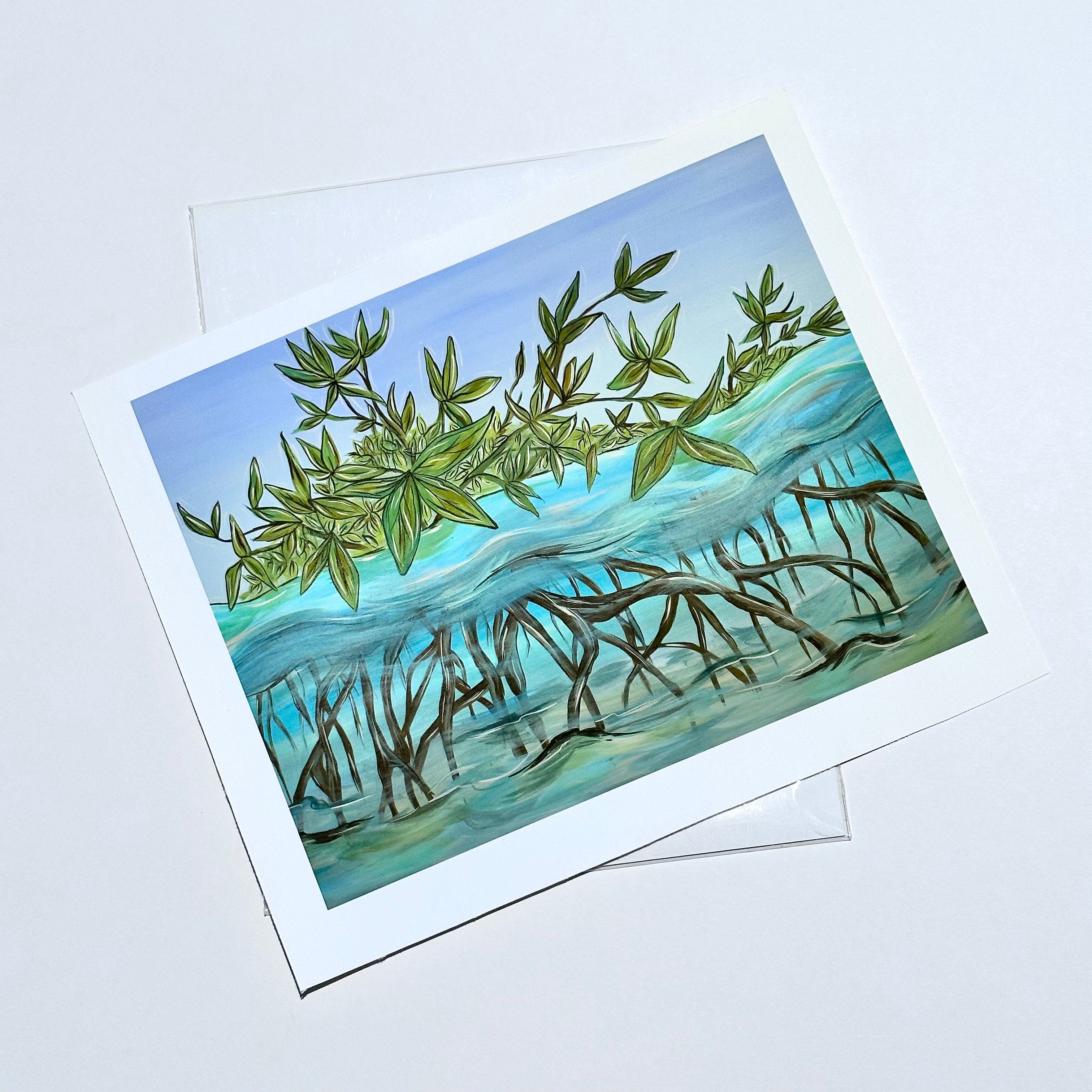 MANGROVES 8x10" FLAT CANVAS PRINTS