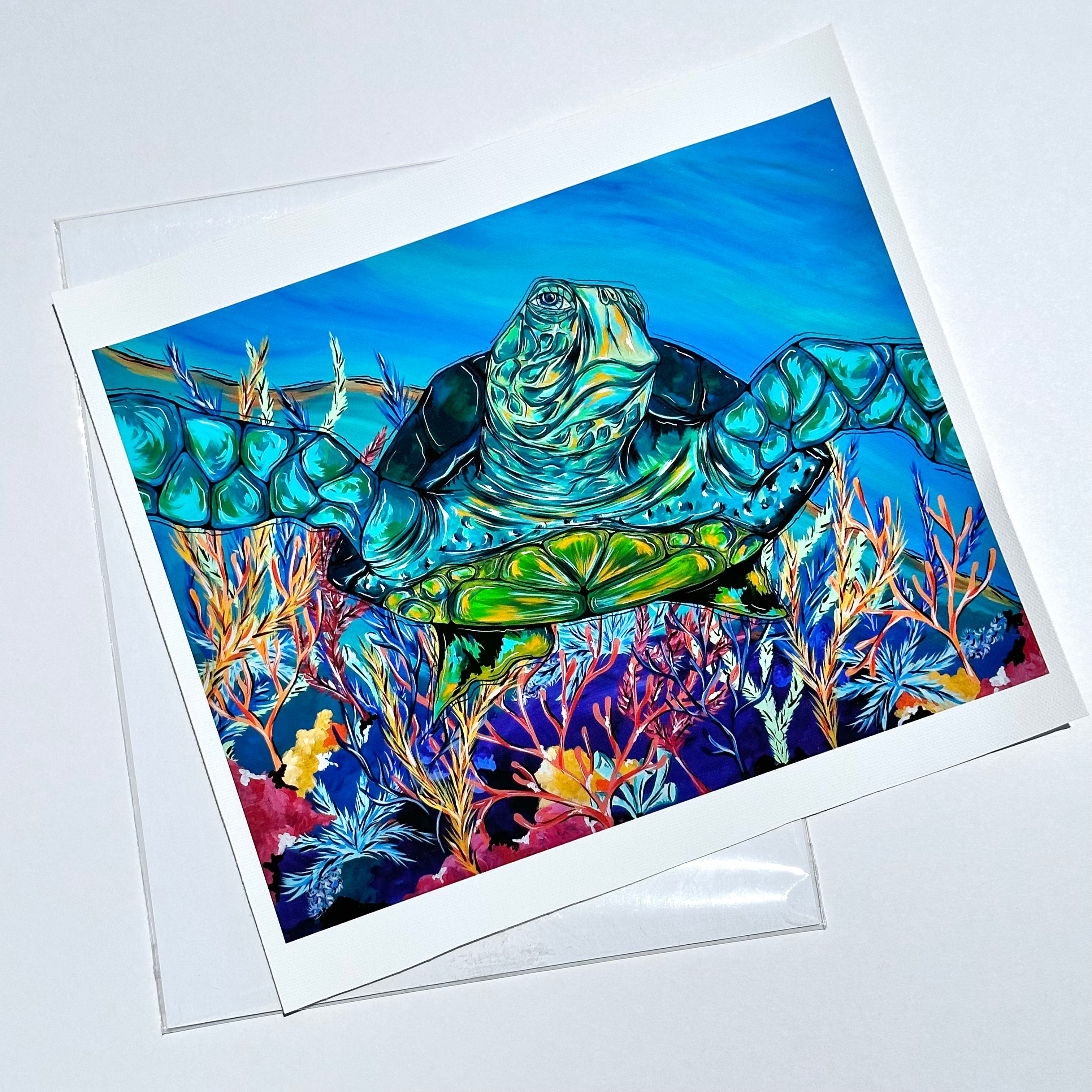 TORTUGA 8x10" FLAT CANVAS PRINTS