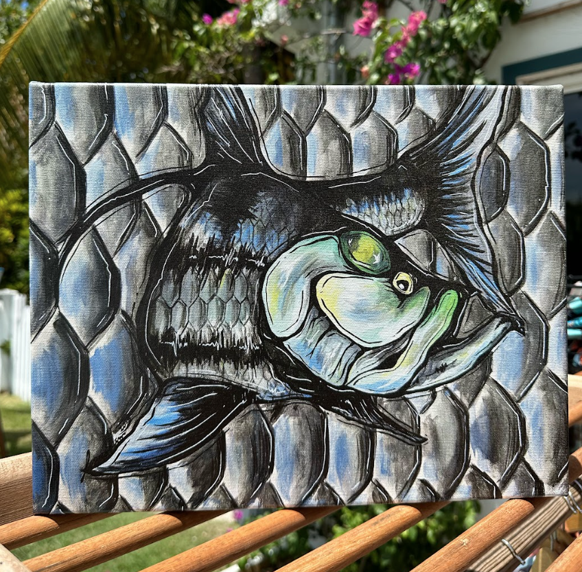 Tarpon Graffiti hot collection print