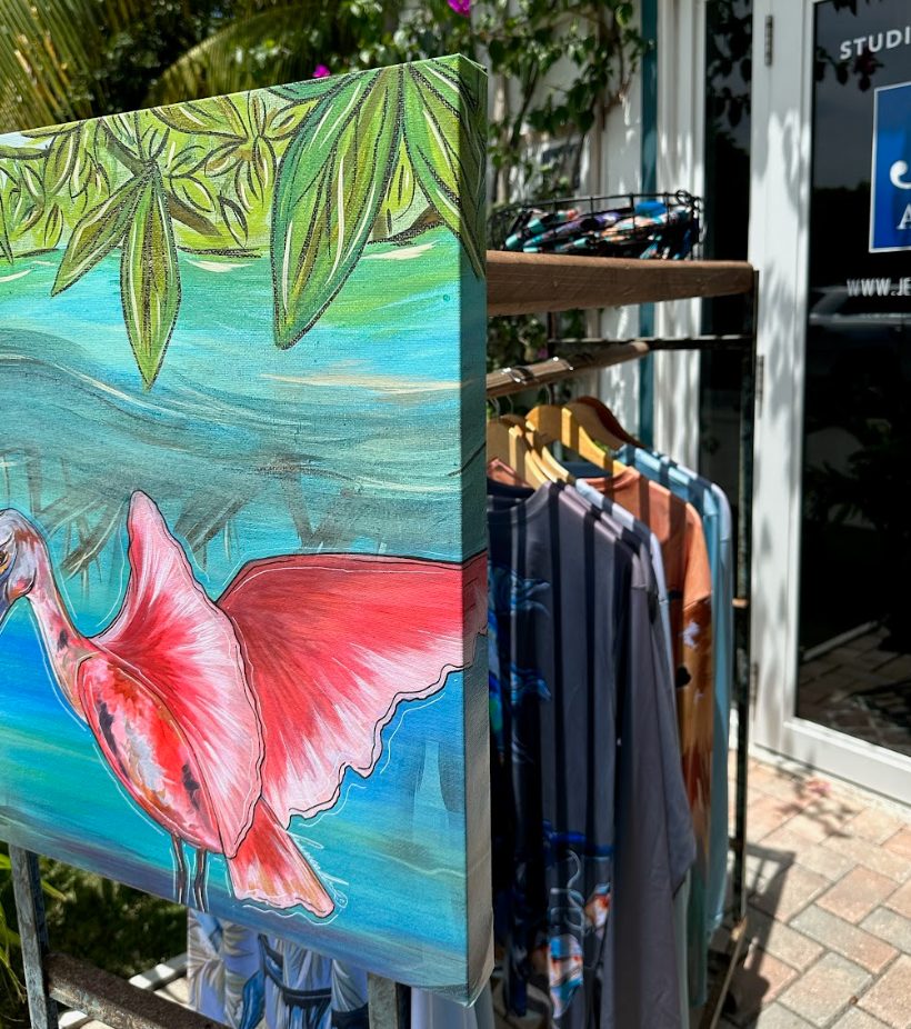 SPOONBILL CANVAS PRINT