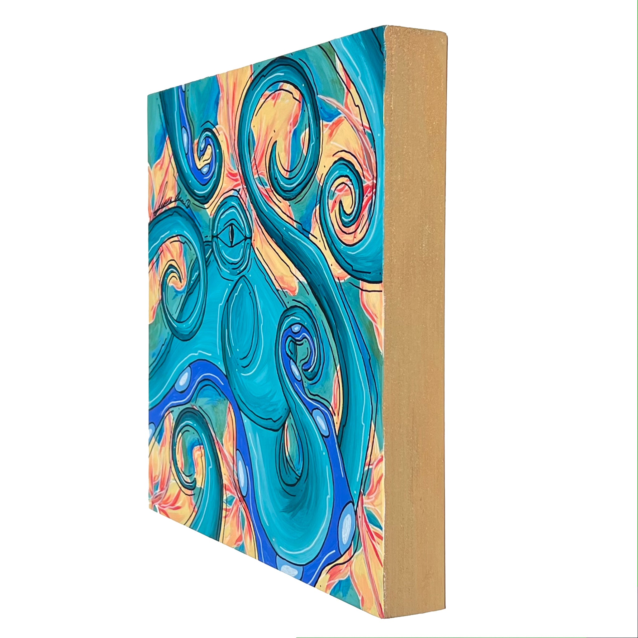 Hibiscus Octo 12"x12"