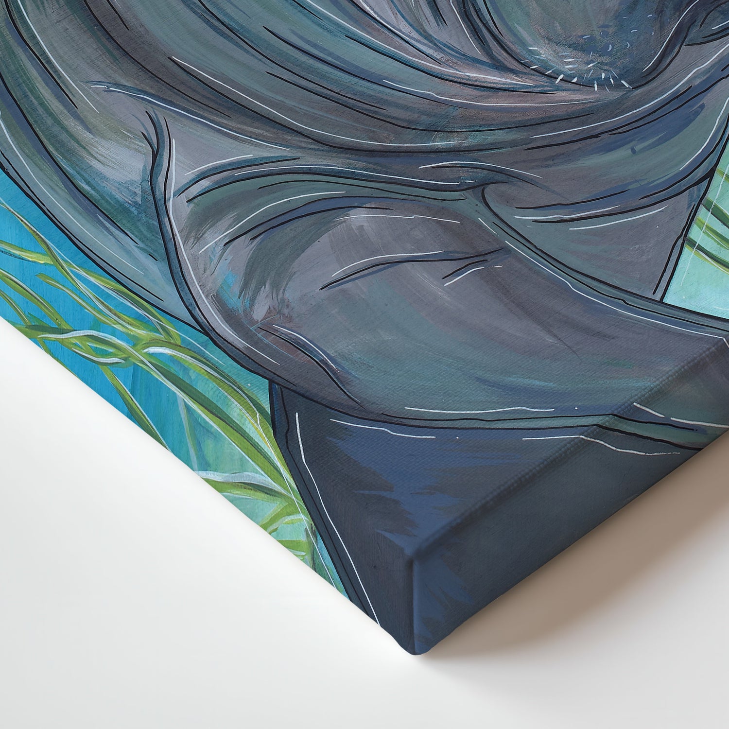 Everglades Manatee Print