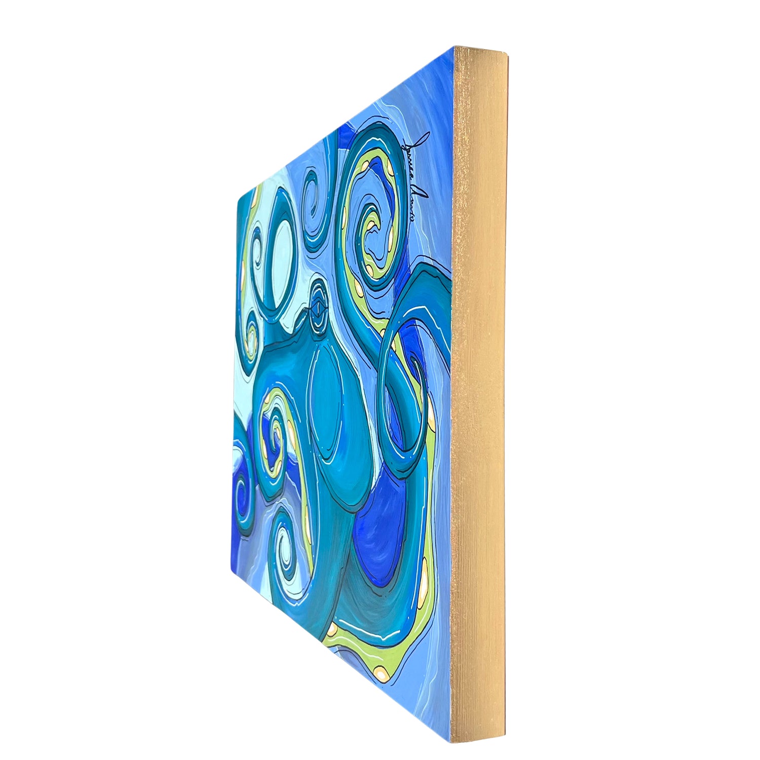 Ocean Blues Octo 18"x24"