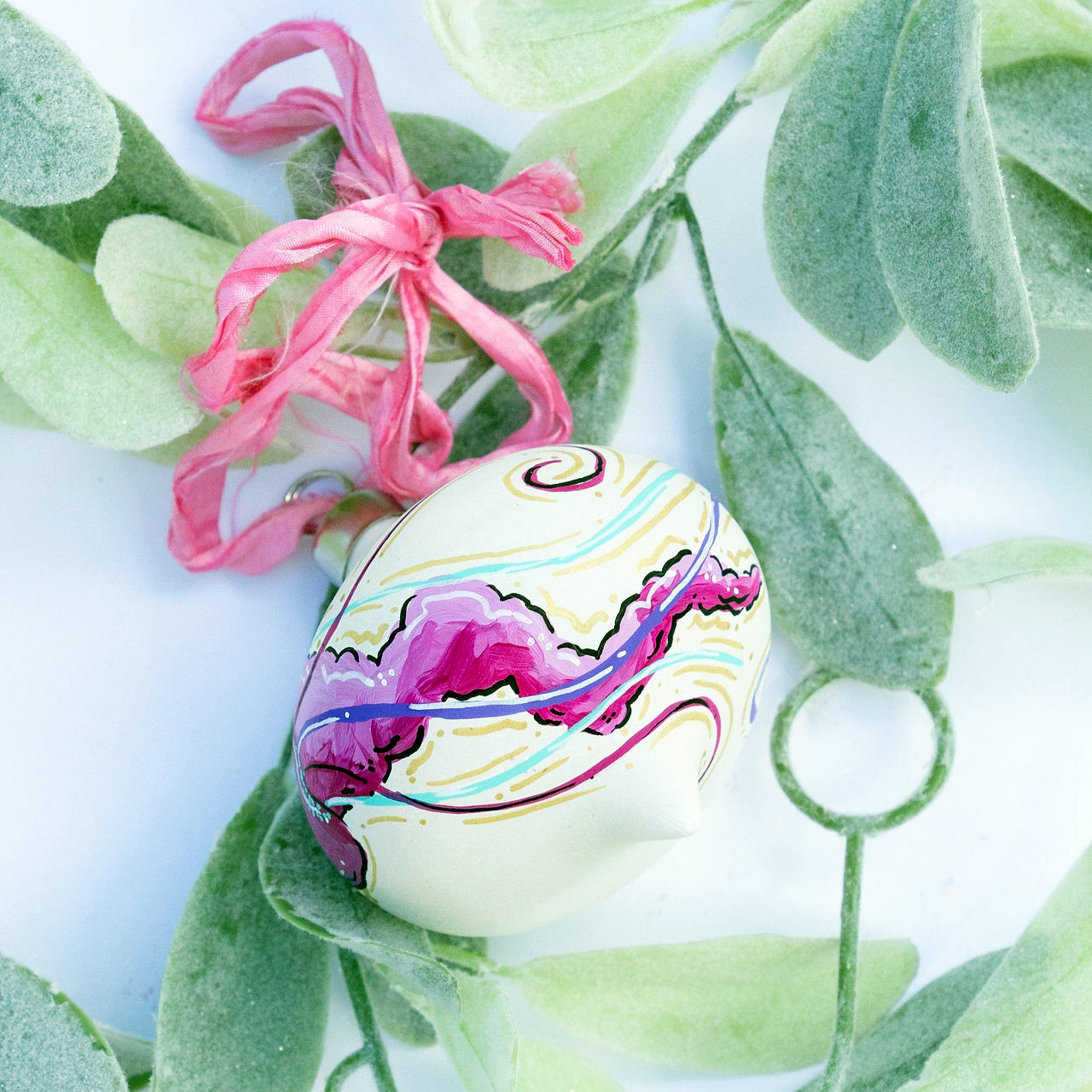 Pink Jellyfish - Ornament