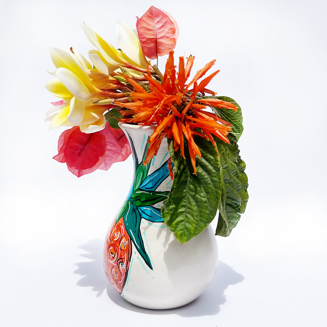 PINEAPPLE MEDIUM BULB VASE