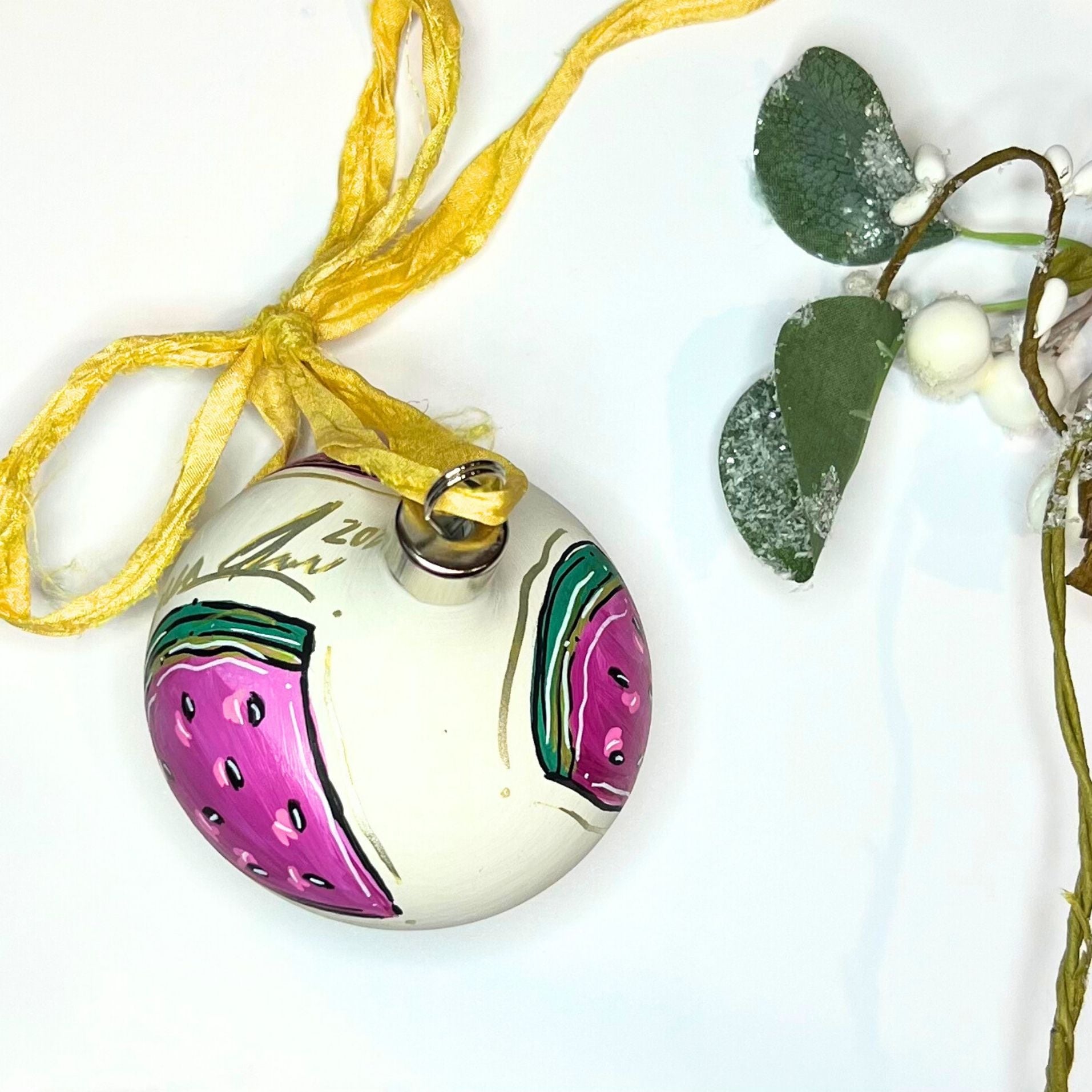 Watermelon Ornaments