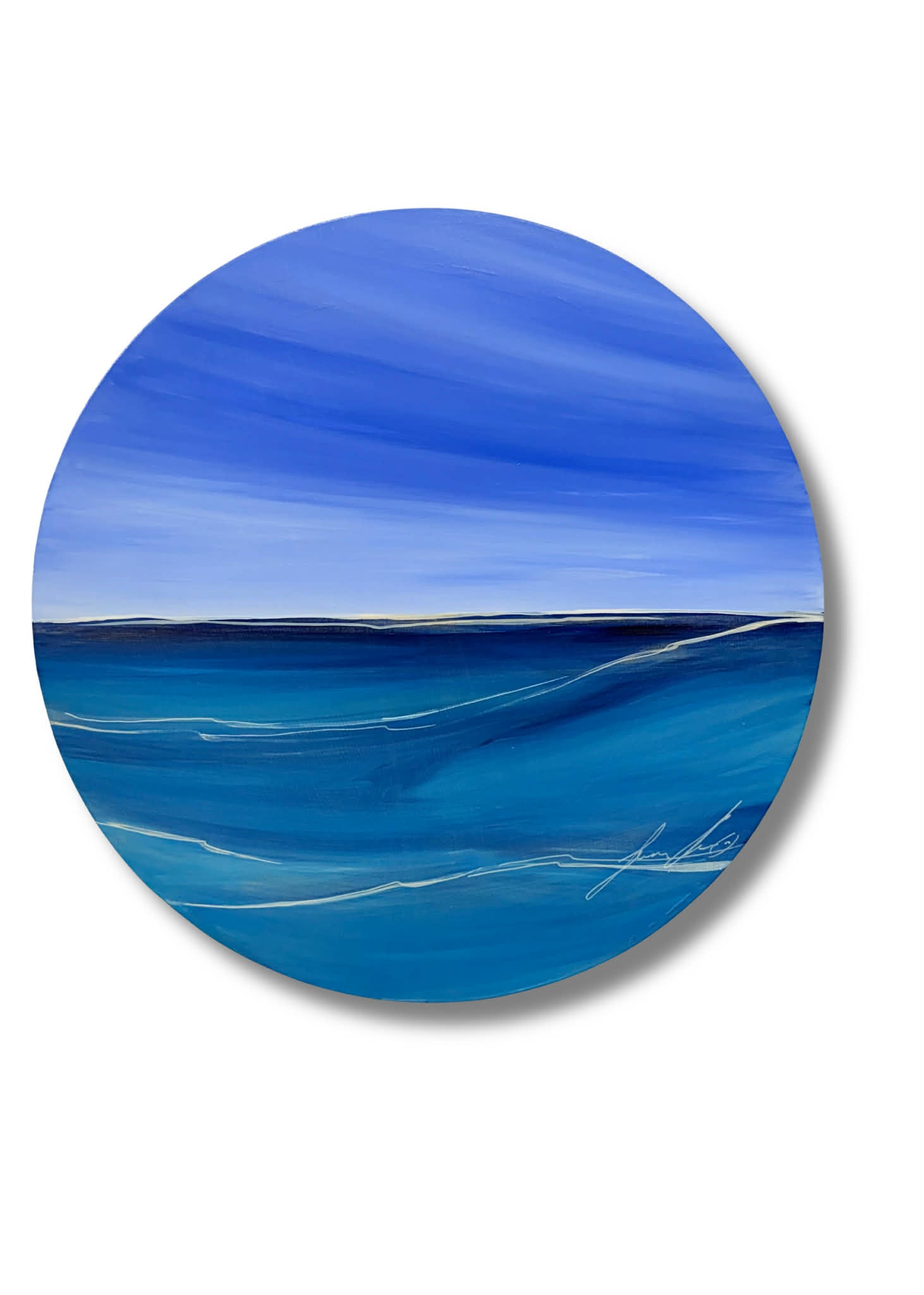 16" Round Ocean Blues Originals