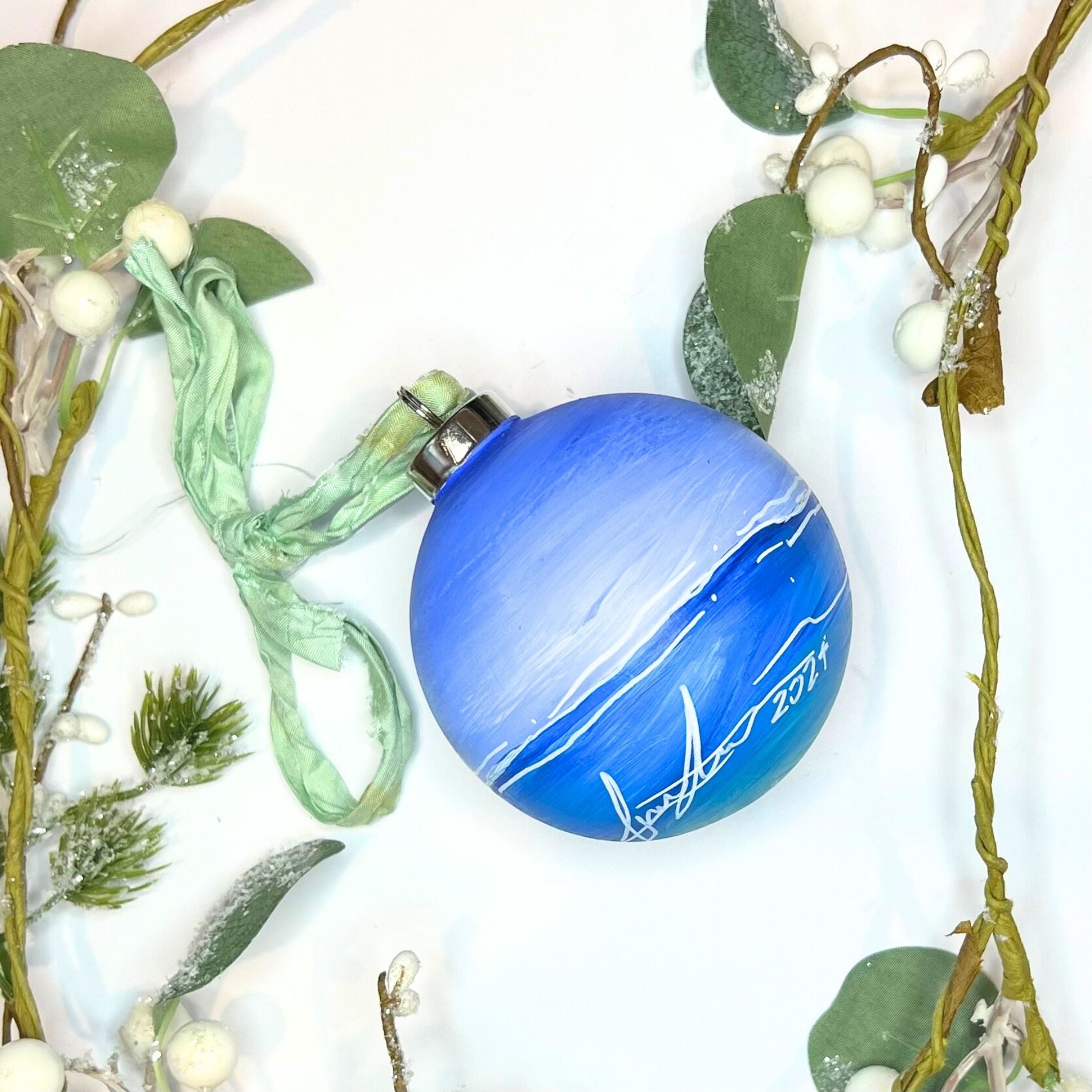 Ocean Blues Ornament