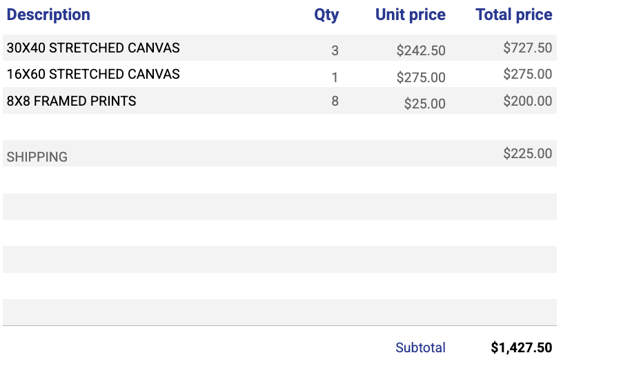 TAMMY DUDA WHOLESALE