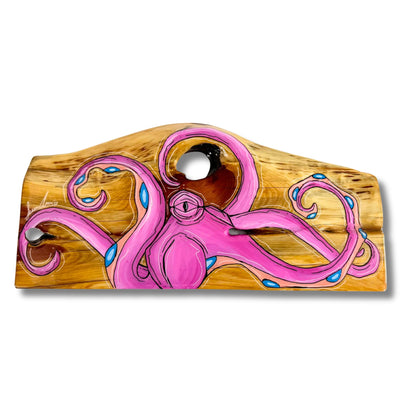 PINK OCTO LIVE EDGE WOOD MINI MONDAYS