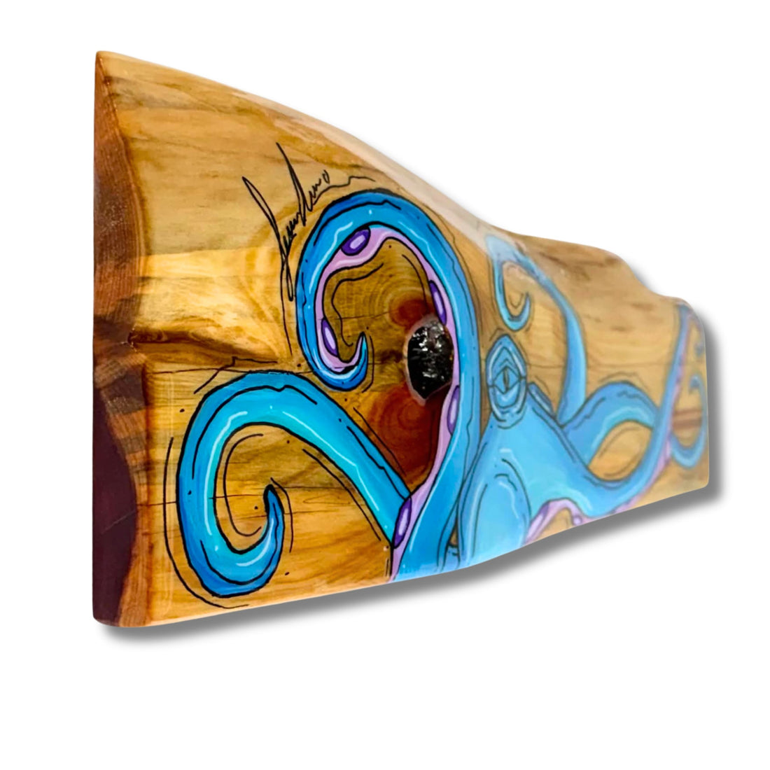 BLUE OCTO LIVE EDGE WOOD MINI MONDAYS