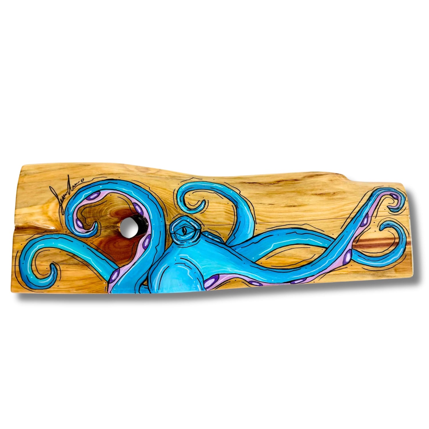 BLUE OCTO LIVE EDGE WOOD MINI MONDAYS