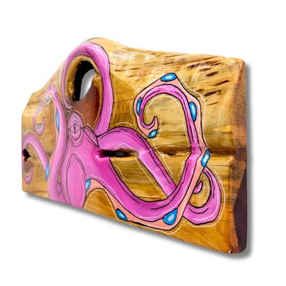 PINK OCTO LIVE EDGE WOOD MINI MONDAYS