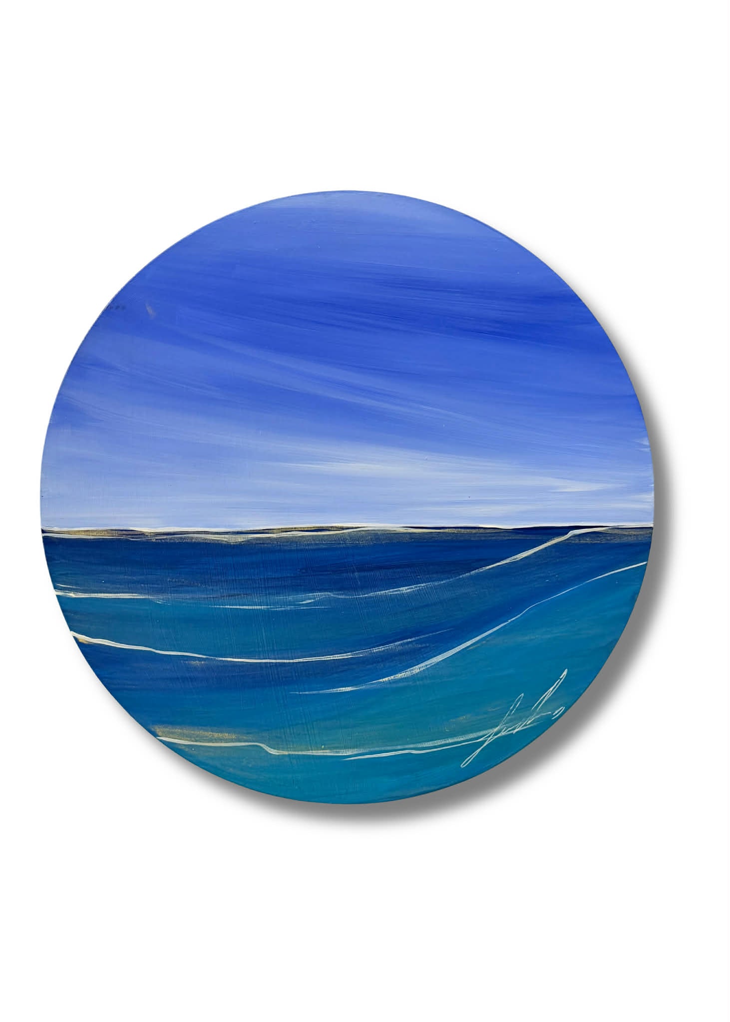 16" Round Ocean Blues Originals