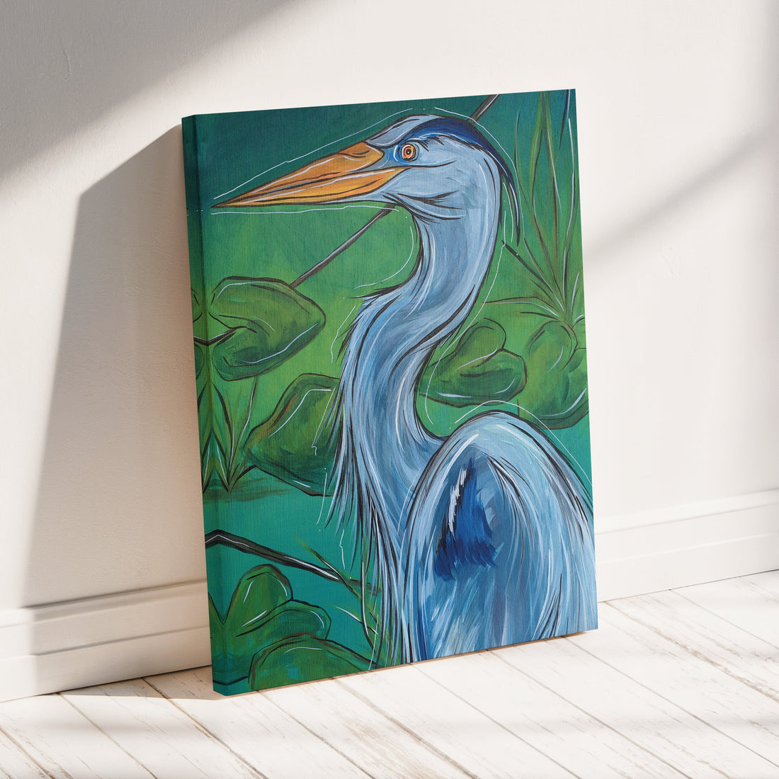 Everglades Heron Print