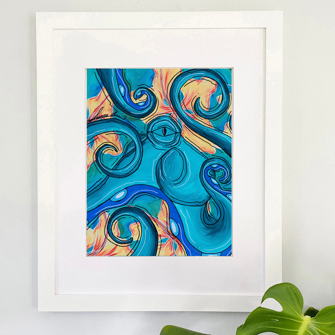 Hibiscus Octo Print