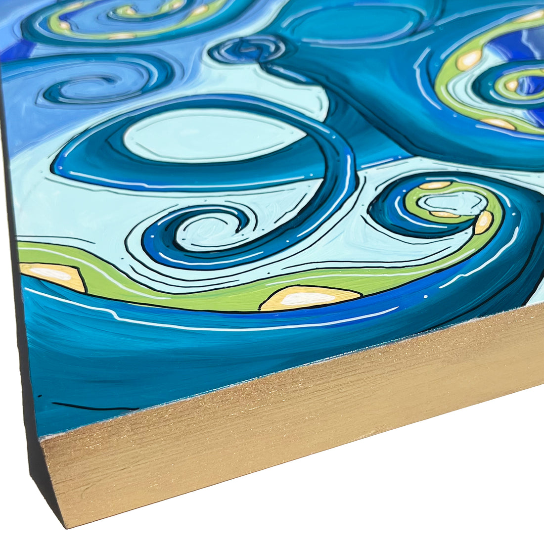 Ocean Blues Octo 18"x24"