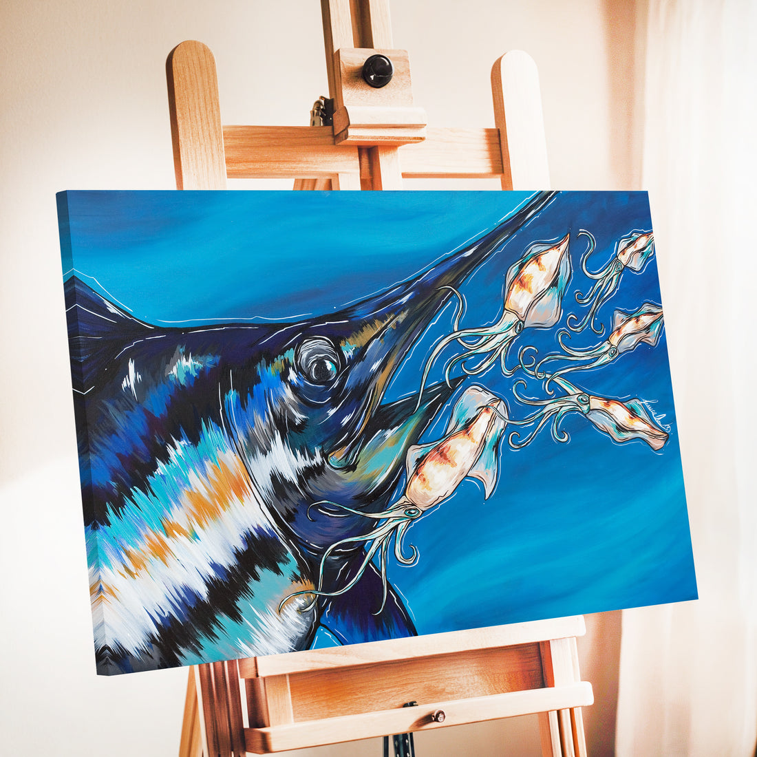 Sword + Bait Print