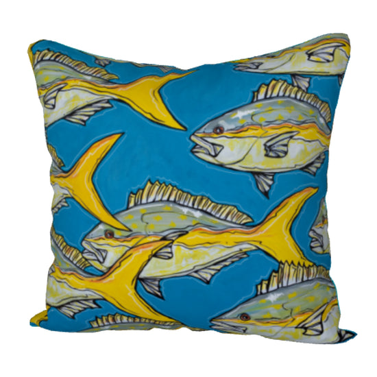 Yellowtail + Lionfish Pillow Case