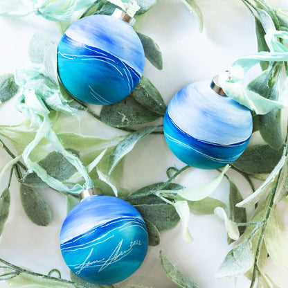 Ocean Blues - Ornament