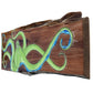Lime Green Octo Live Edge Wood 15" x 44"