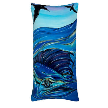 Swordfish + Sailfish Pillow Case