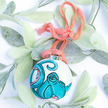 Teal Octo - Ornament